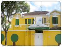 Nova fachada da escola